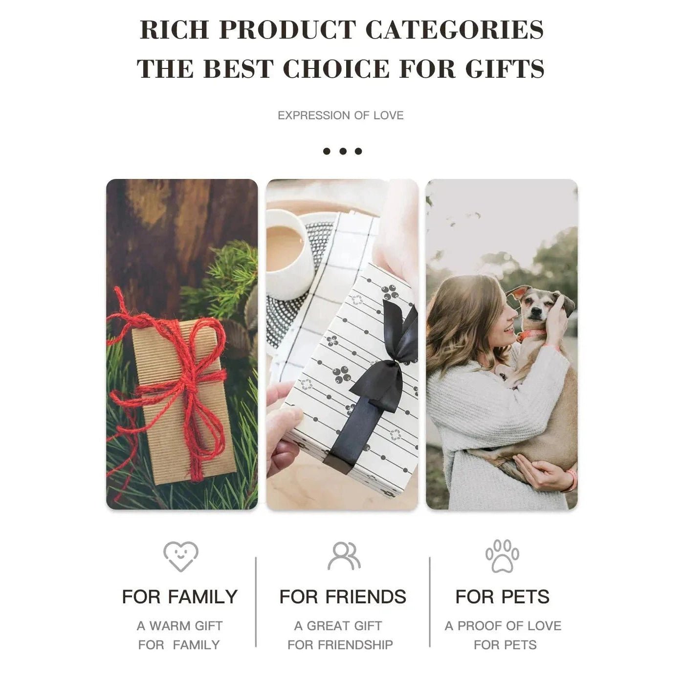 Putuo Decor Pet Dog Love Gifts Wooden Plaque Sign Wood Hanging Sign for Dog House Decor Home Decoration Wooden Wall Plaque - Finnigan's Play Pen