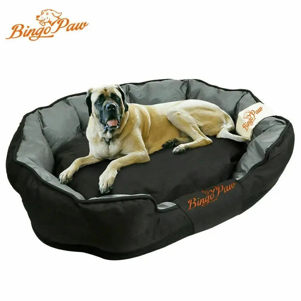 Waterproof XXL Extra Large Jumbo Orthopedic Sofa Dog Bed Pet Mat Kennel Washable Basket Pillow Comfy Bed - Finnigan's Play Pen