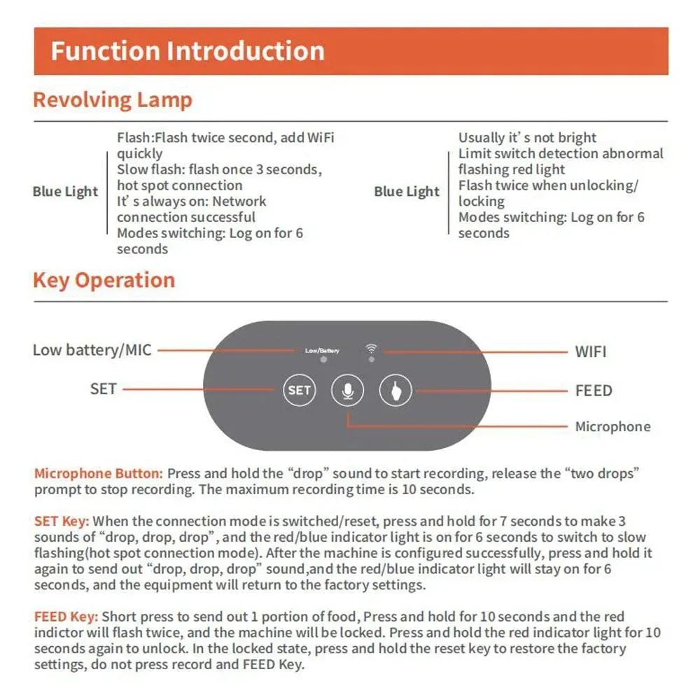 Smart APP Pet Feeder Cat And Dog Food Automatic Dispenser Stainless Steel Bowl Cats And Dogs With Recording Timing Feeding - Finnigan's Play Pen