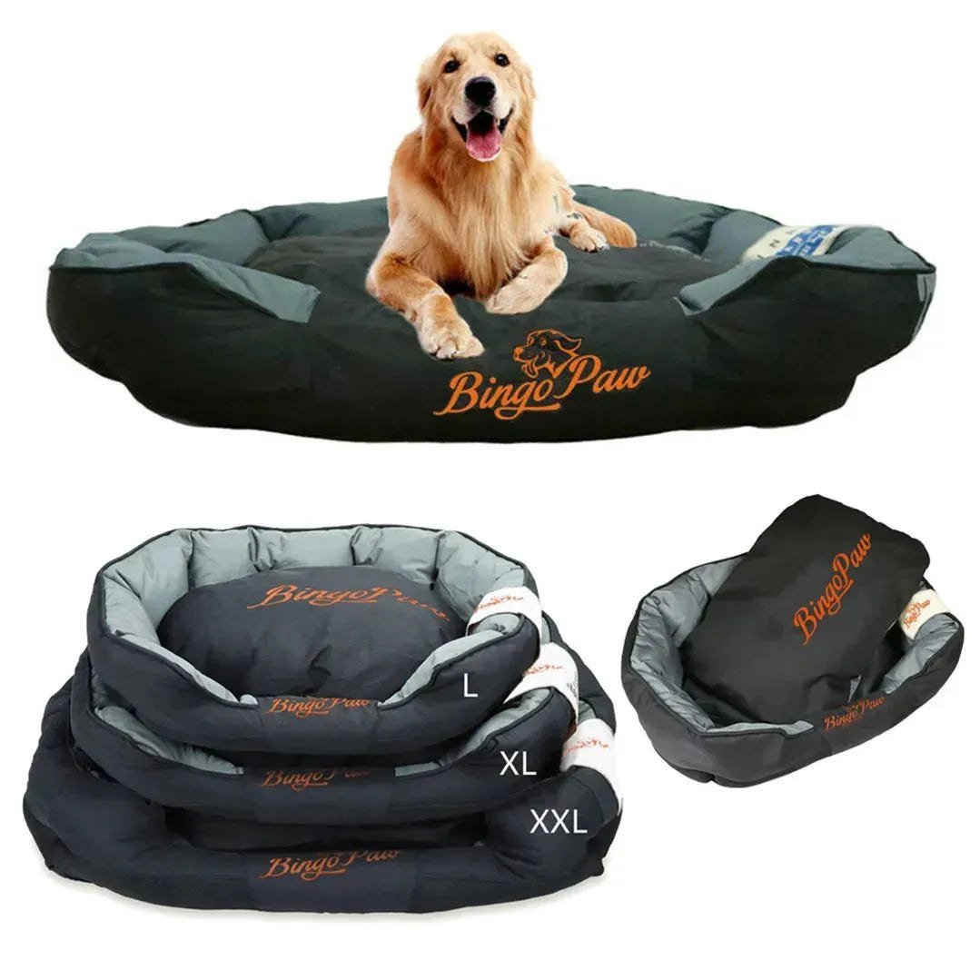 Waterproof XXL Extra Large Jumbo Orthopedic Sofa Dog Bed Pet Mat Kennel Washable Basket Pillow Comfy Bed - Finnigan's Play Pen