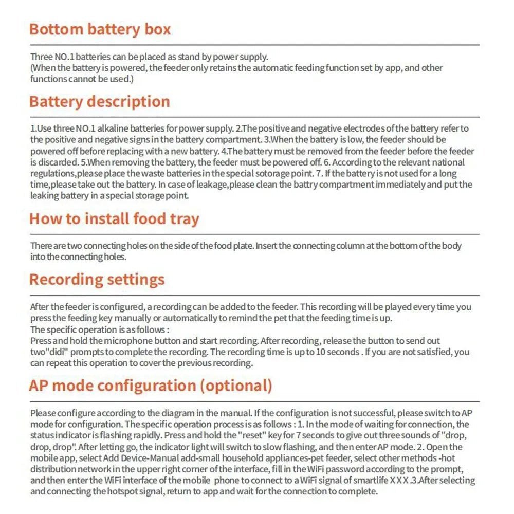Smart APP Pet Feeder Cat And Dog Food Automatic Dispenser Stainless Steel Bowl Cats And Dogs With Recording Timing Feeding - Finnigan's Play Pen