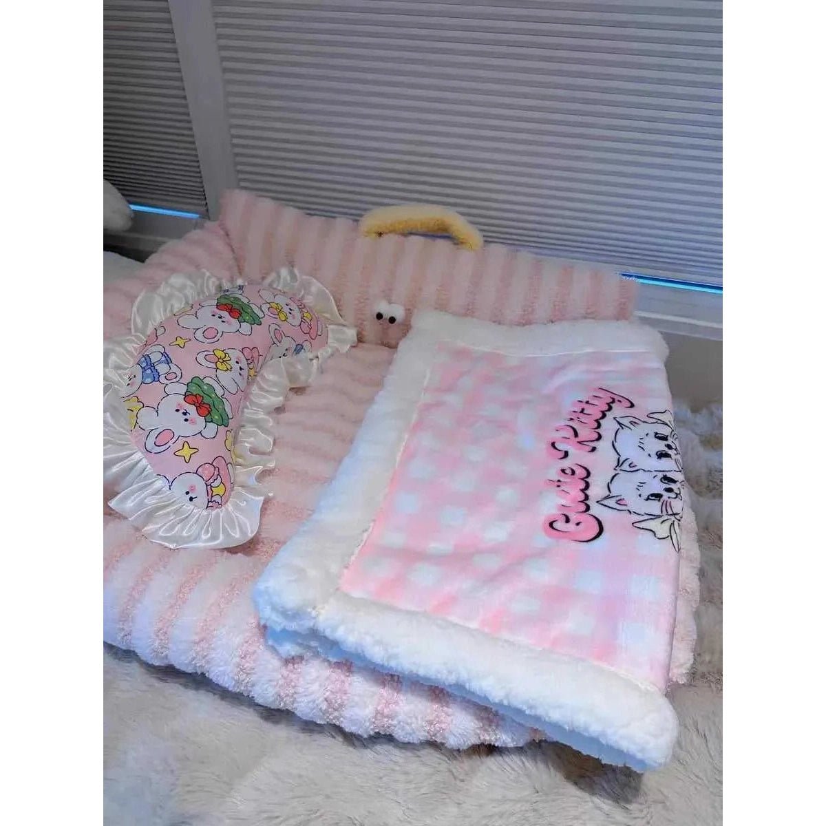 Puppy special sofa kennel winter warm pet Internet celebrity cat nest small dog dog sleeping mat cushion winter bed - Finnigan's Play Pen