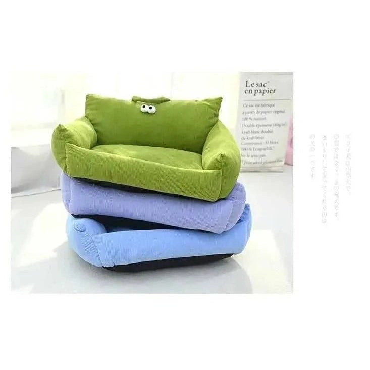 Puppy special sofa kennel winter warm pet Internet celebrity cat nest small dog dog sleeping mat cushion winter bed - Finnigan's Play Pen