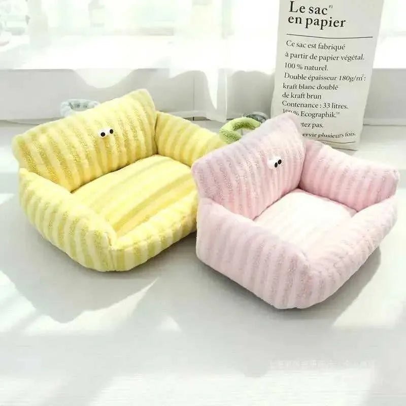 Puppy special sofa kennel winter warm pet Internet celebrity cat nest small dog dog sleeping mat cushion winter bed - Finnigan's Play Pen