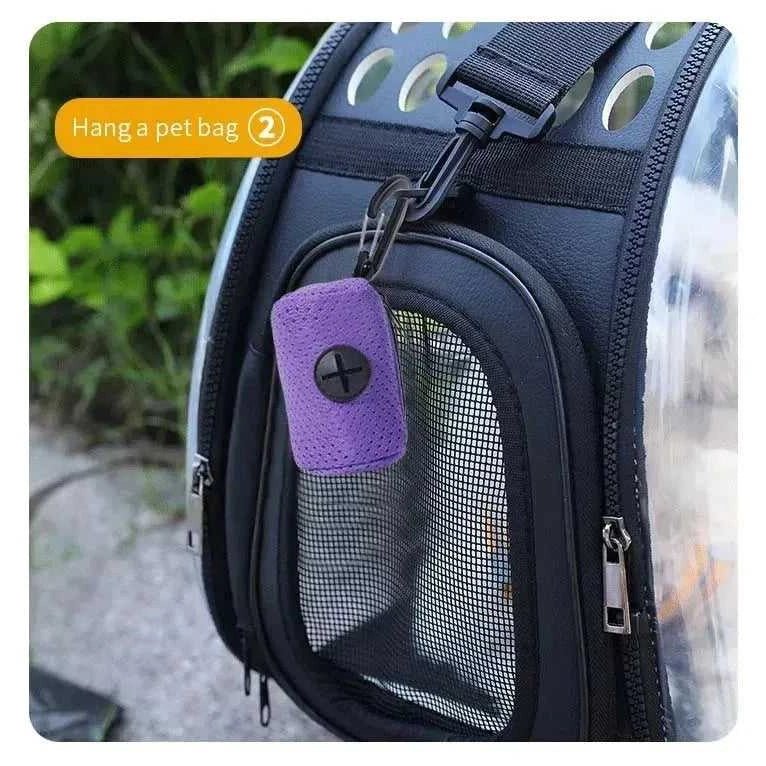 Dog Poop Bag Dispenser Hangingable Dog Waste Bag Holder Bags Dispenser for Dogs Walking Garbage Bags Dispensers Pet Supplies - Finnigan's Play Pen