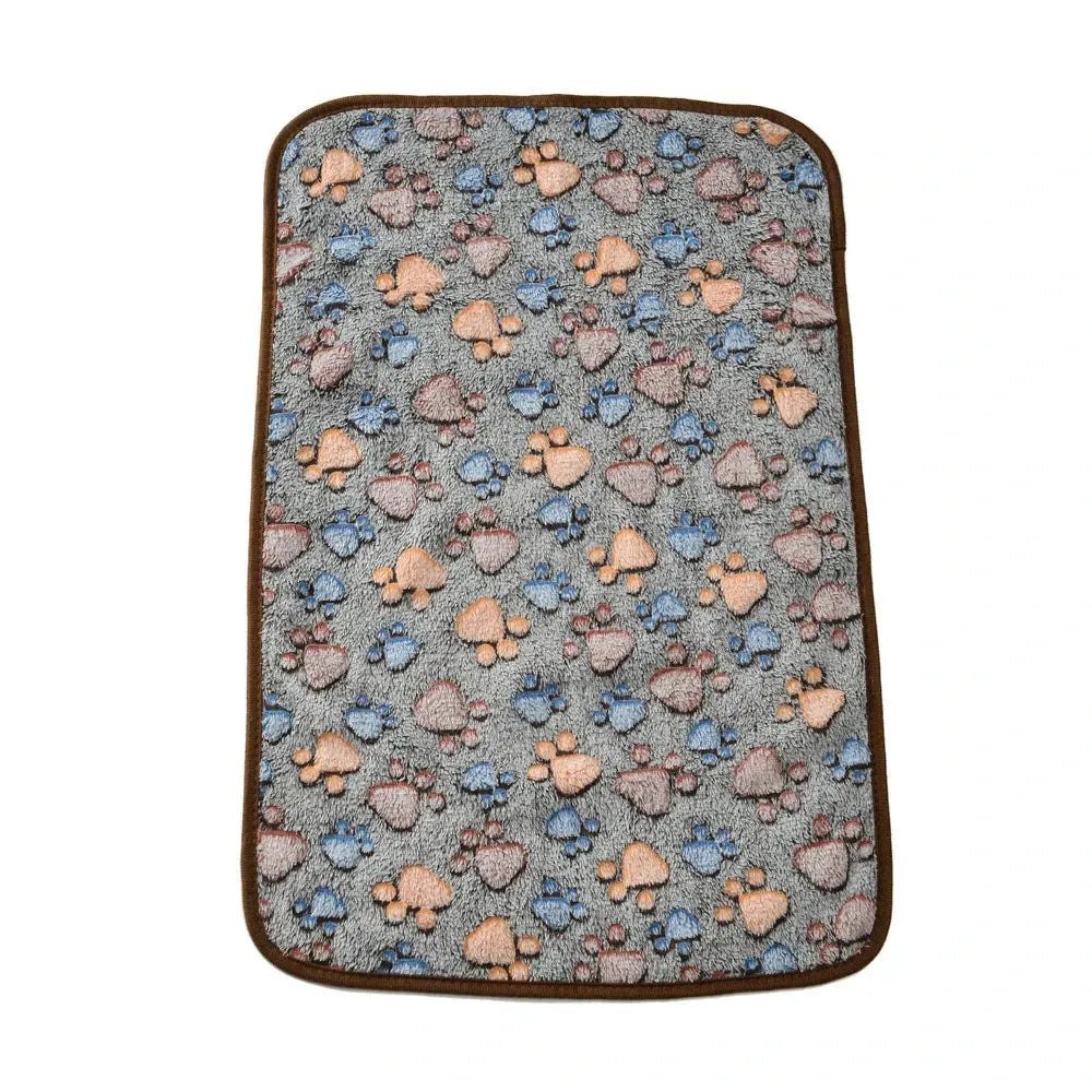 3 Sizes Cute Warm Pet Bed Mat Cover Towel Handcrafted Cat Dog Fleece Soft Blanket for Small Medium Large dogs Puppy Pet Supplies - Finnigan's Play Pen