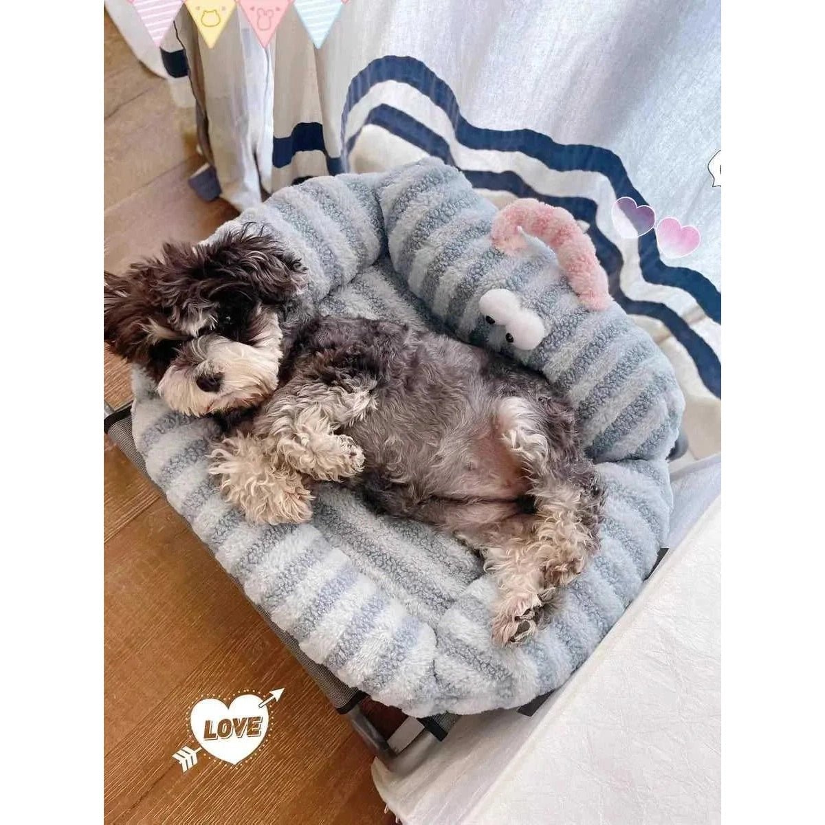 Puppy special sofa kennel winter warm pet Internet celebrity cat nest small dog dog sleeping mat cushion winter bed - Finnigan's Play Pen
