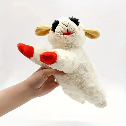 1pc plush doll pet toy with sound lamb doll alpaca panda doll plush toy - Finnigan's Play Pen