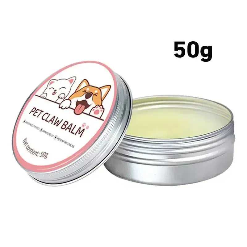 Paw Balm for Cats 50g Cat Dog Paw Protective Cream Pet Nose Protector Moisturizer Pet Crack Feet Repair Accessories for Cats - Finnigan's Play Pen