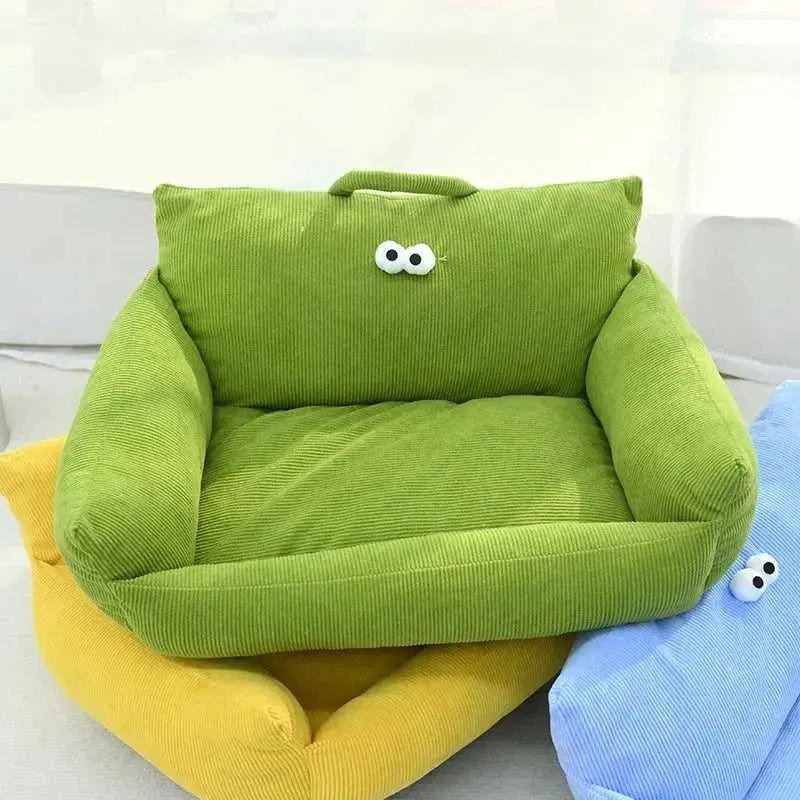 Puppy special sofa kennel winter warm pet Internet celebrity cat nest small dog dog sleeping mat cushion winter bed - Finnigan's Play Pen
