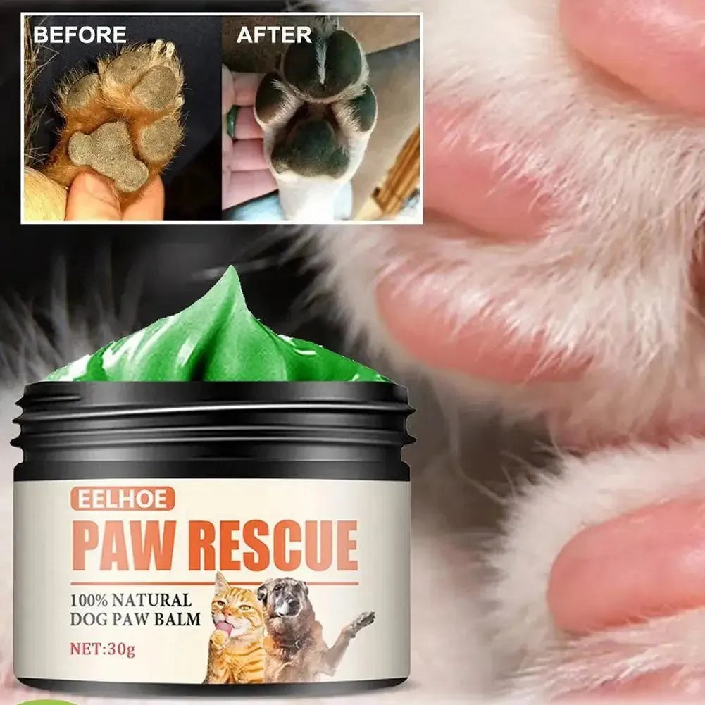 Dog Paw Balm 30g Cat Dog Paw Protective Cream Canine Paw Moisturizer for Dry Cracked Paws Hot Pavement Protection Wax Z1X5 - Finnigan's Play Pen