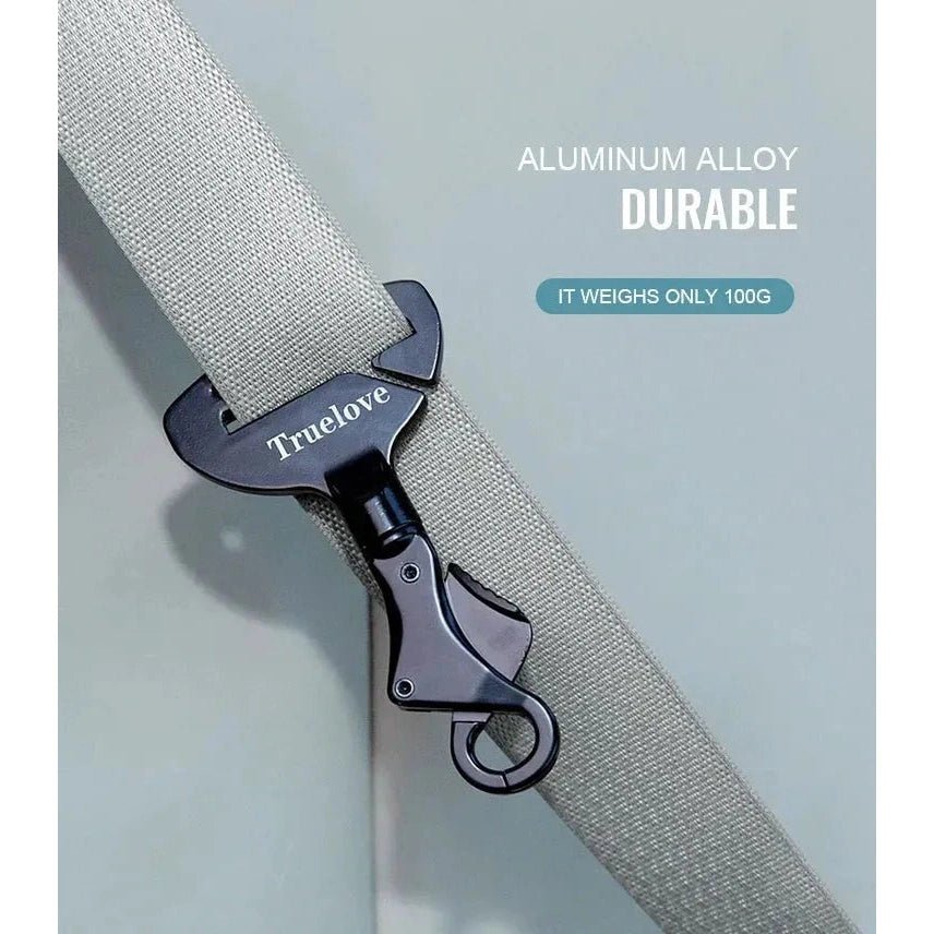 Winhyepet Pet Safety Car Seat Belt Buckle Clip Dog Accessories Items for Collar Harness,Locking Snap Seat Belts