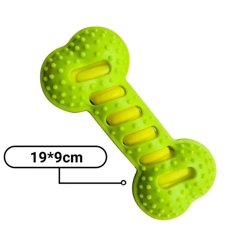 Dog Bone Toy Chew supplies For Puppies Pet Teething Bite resistant nylon bones Pet Teether Supplies Soundable - Finnigan's Play Pen