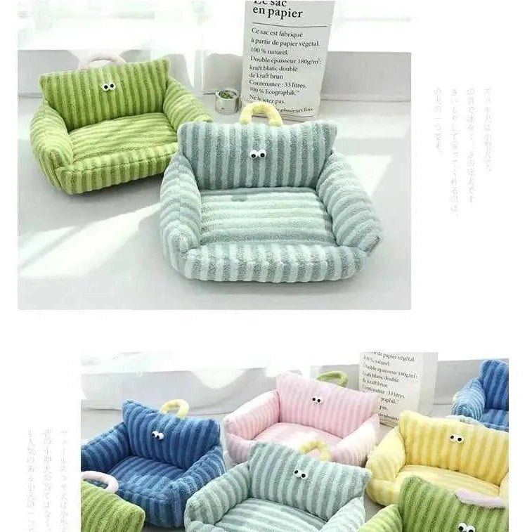Puppy special sofa kennel winter warm pet Internet celebrity cat nest small dog dog sleeping mat cushion winter bed - Finnigan's Play Pen