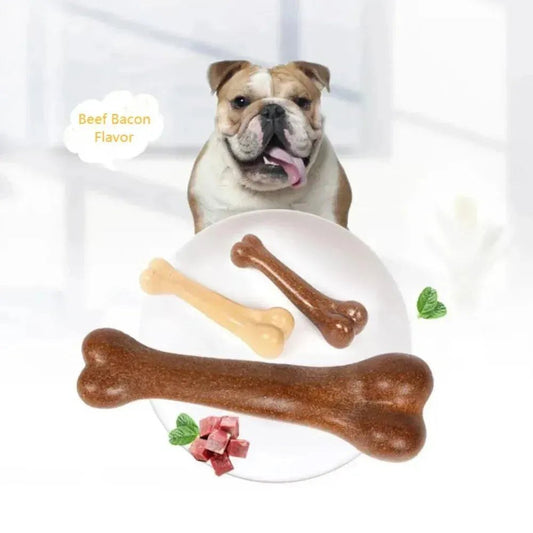 Dog Bone Chews Toys Nearly Indestructible Natural Non - Toxic Anti - bite Puppy Toys For Small Medium Large Dog Pet Chew Game Dental - Finnigan's Play Pen
