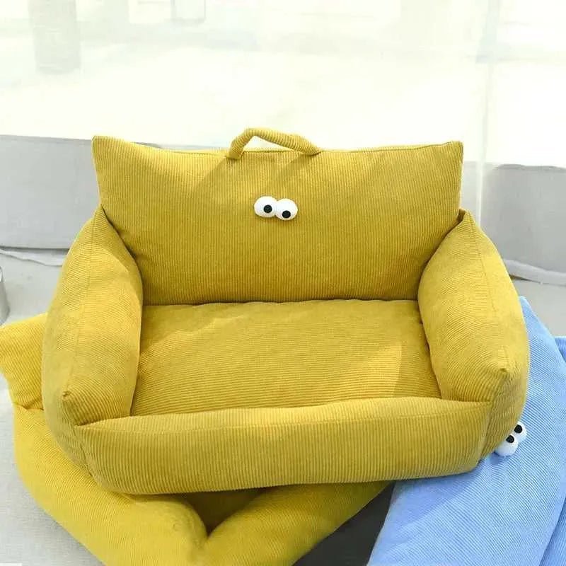 Puppy special sofa kennel winter warm pet Internet celebrity cat nest small dog dog sleeping mat cushion winter bed - Finnigan's Play Pen
