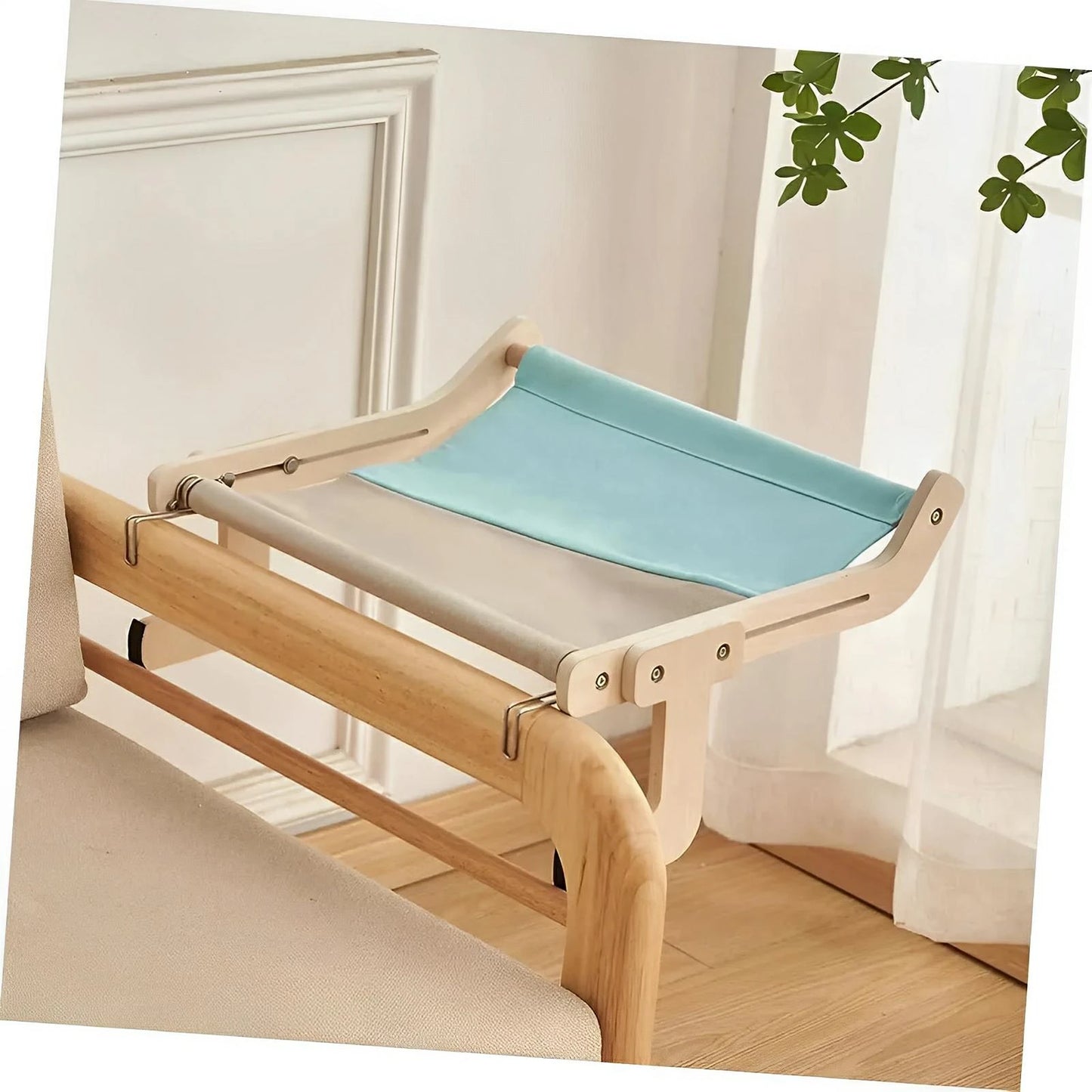 Bedside Bed Pet Nest Window Hanging Cat Bed Portable Removable Balcony Cat Hanging Hammock  - Finnigan's Play Pen