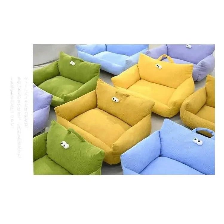 Puppy special sofa kennel winter warm pet Internet celebrity cat nest small dog dog sleeping mat cushion winter bed - Finnigan's Play Pen