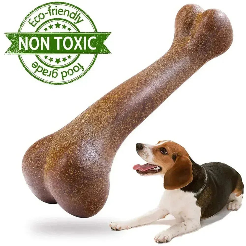 Dog Bone Chews Toys Nearly Indestructible Natural Non - Toxic Anti - bite Puppy Toys For Small Medium Large Dog Pet Chew Game Dental - Finnigan's Play Pen