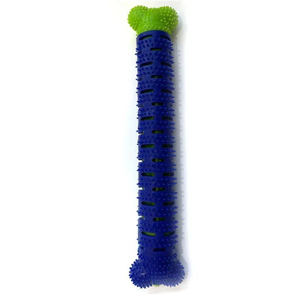 Dog Tooth Grinding Stick Food Grade Cleaning Massager Rubber Tooth Brush Chewing Toy Teeth Cleaning Pet with Slight Bite Force - Finnigan's Play Pen