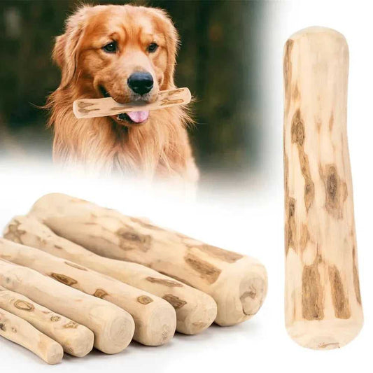 Dog Teeth Grinding Rod Wooden Chewing Toy Natural Coffee Wood Chewable Stick Bite - Resistant Pet Relieve Anxiety Toy Pet Supplies - Finnigan's Play Pen