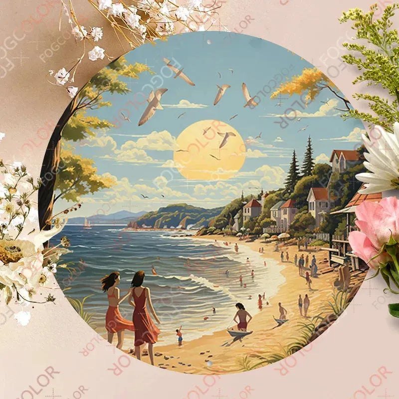 1pc 8x8inch(20x20cm) Round Aluminum Sign Dalmatian Metal Dog,Wreath Signs For Home Bedroom Office Living Room Decor - Finnigan's Play Pen