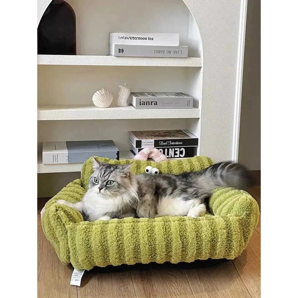 Puppy special sofa kennel winter warm pet Internet celebrity cat nest small dog dog sleeping mat cushion winter bed - Finnigan's Play Pen