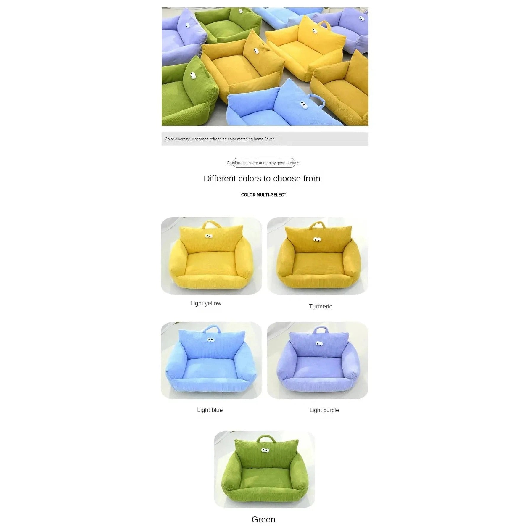 Puppy special sofa kennel winter warm pet Internet celebrity cat nest small dog dog sleeping mat cushion winter bed - Finnigan's Play Pen