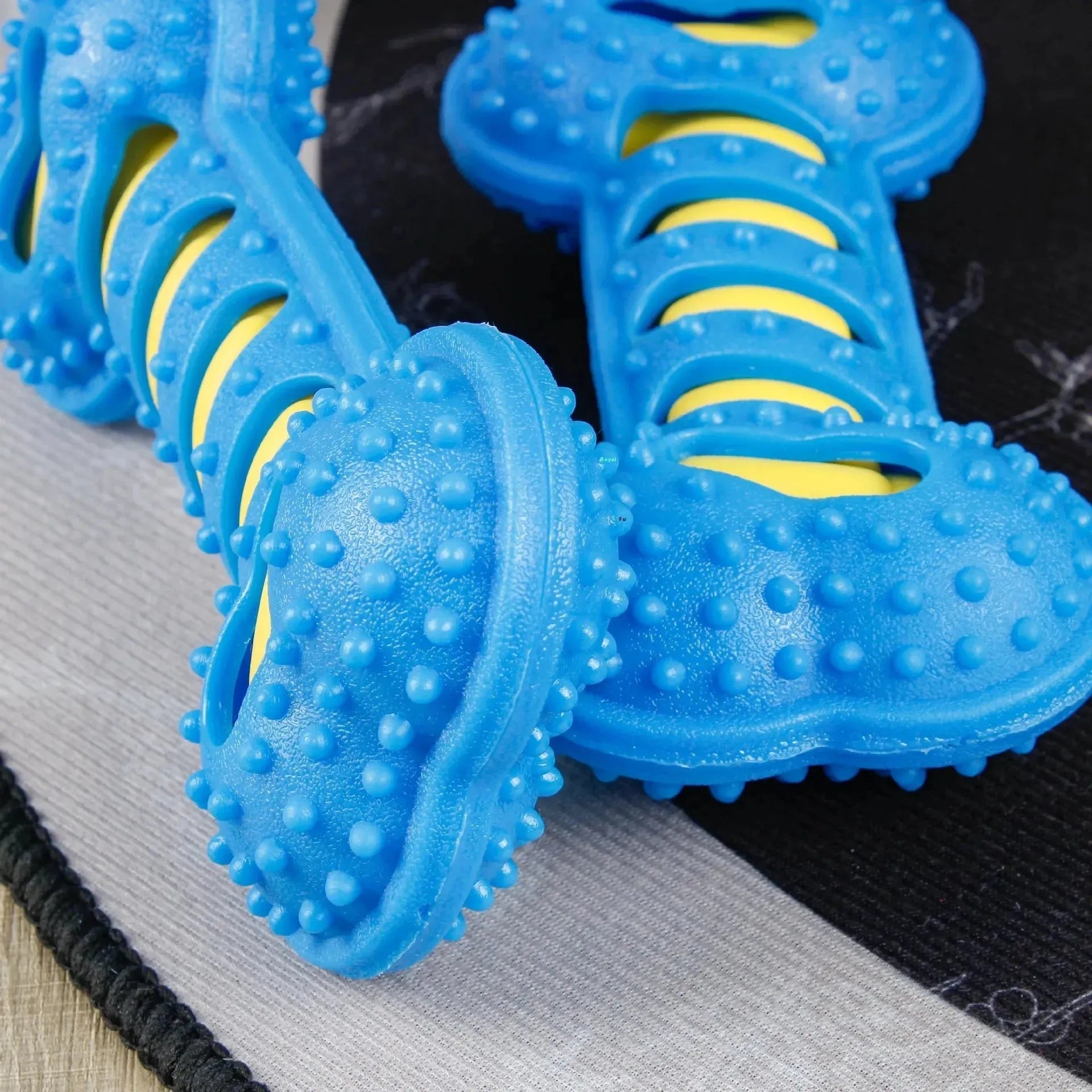 Dog Bone Toy Chew supplies For Puppies Pet Teething Bite resistant nylon bones Pet Teether Supplies Soundable - Finnigan's Play Pen