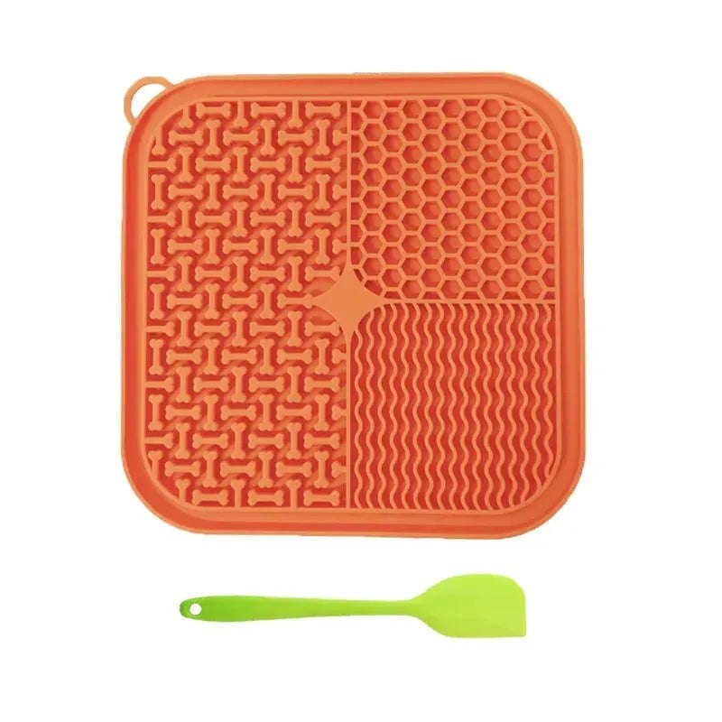 Licking Mat Slow Feeder for Dogs and Cats, Premium Lick Pad with Suction Cups for Dog Anxiety Relief, Slow Feeder Dog Bowls - Finnigan's Play Pen
