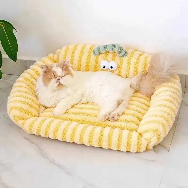 Puppy special sofa kennel winter warm pet Internet celebrity cat nest small dog dog sleeping mat cushion winter bed - Finnigan's Play Pen