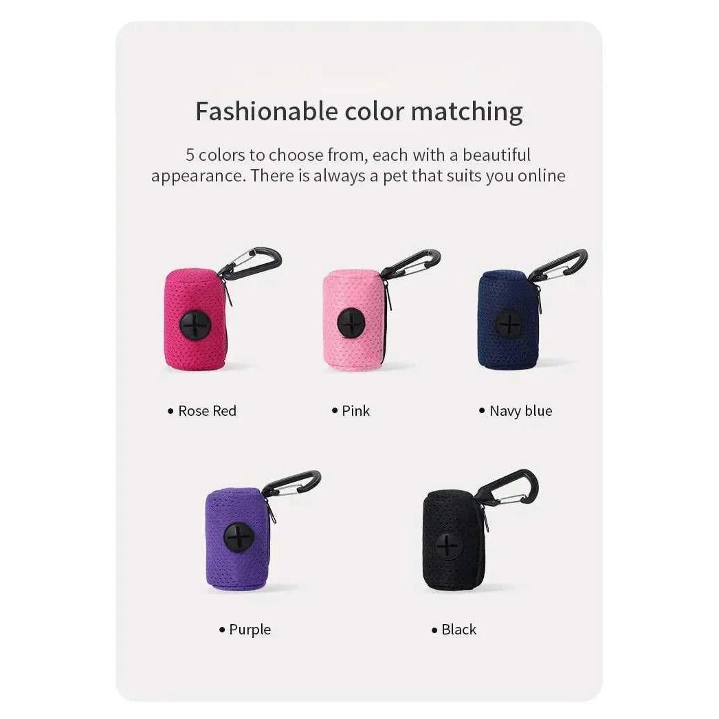Dog Poop Bag Dispenser Hangingable Dog Waste Bag Holder Bags Dispenser for Dogs Walking Garbage Bags Dispensers Pet Supplies - Finnigan's Play Pen