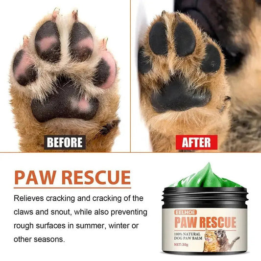 Dog Paw Balm 30g Cat Dog Paw Protective Cream Canine Paw Moisturizer for Dry Cracked Paws Hot Pavement Protection Wax Z1X5 - Finnigan's Play Pen