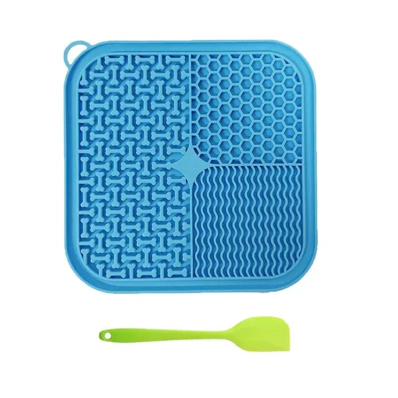Licking Mat Slow Feeder for Dogs and Cats, Premium Lick Pad with Suction Cups for Dog Anxiety Relief, Slow Feeder Dog Bowls - Finnigan's Play Pen