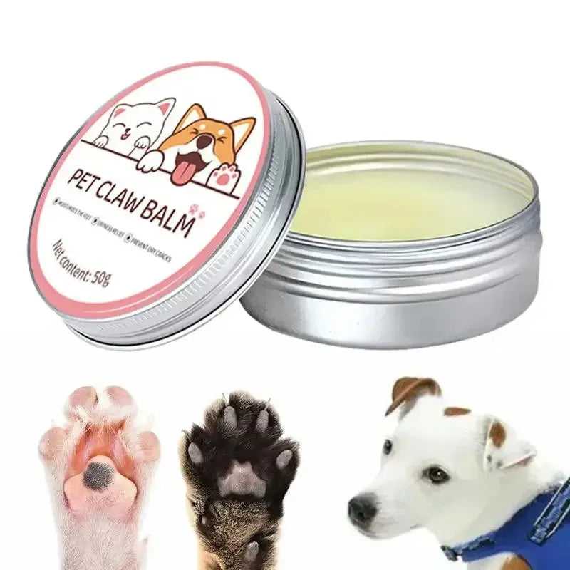 Paw Balm for Cats 50g Cat Dog Paw Protective Cream Pet Nose Protector Moisturizer Pet Crack Feet Repair Accessories for Cats - Finnigan's Play Pen