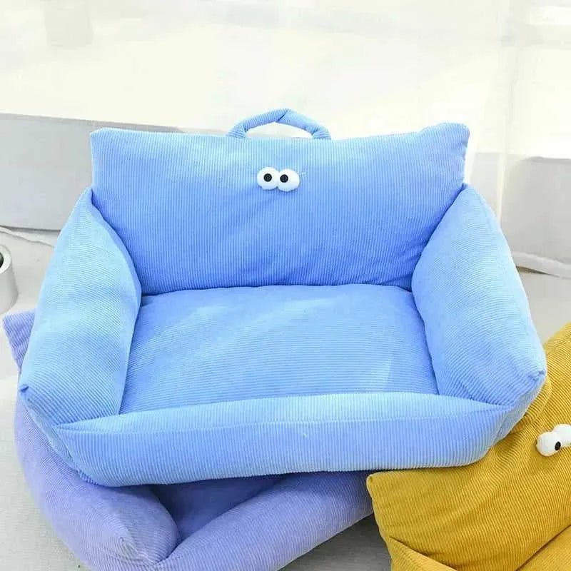 Puppy special sofa kennel winter warm pet Internet celebrity cat nest small dog dog sleeping mat cushion winter bed - Finnigan's Play Pen