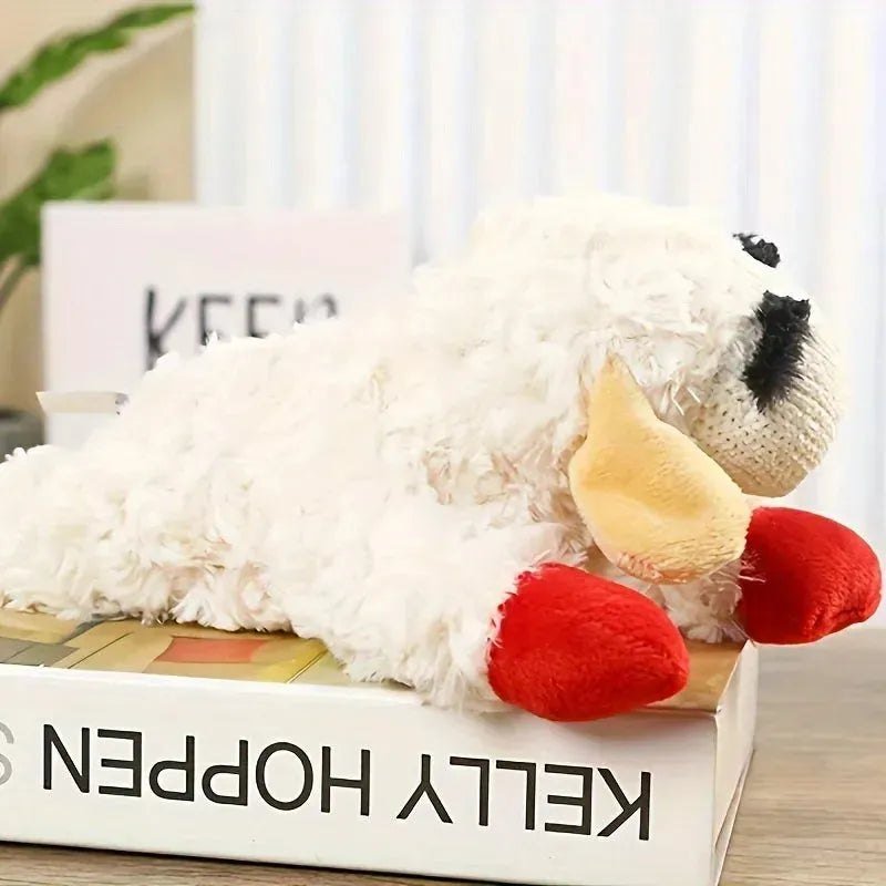 1pc plush doll pet toy with sound lamb doll alpaca panda doll plush toy - Finnigan's Play Pen