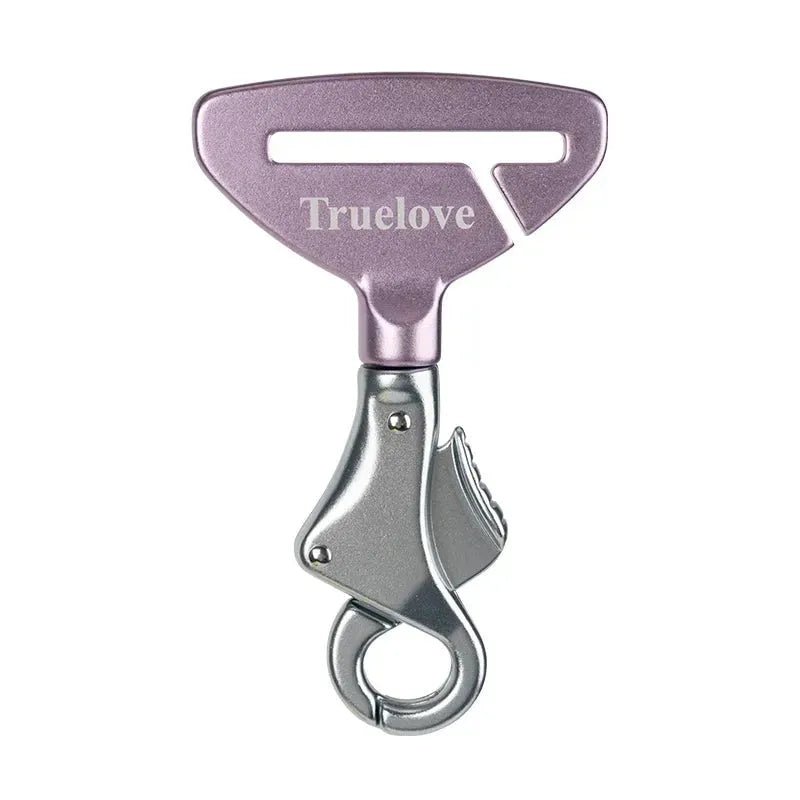 Winhyepet Pet Safety Car Seat Belt Buckle Clip Dog Accessories Items for Collar Harness,Locking Snap Seat Belts