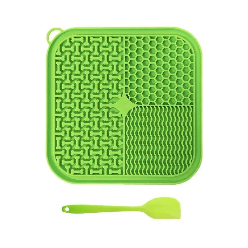 Licking Mat Slow Feeder for Dogs and Cats, Premium Lick Pad with Suction Cups for Dog Anxiety Relief, Slow Feeder Dog Bowls - Finnigan's Play Pen