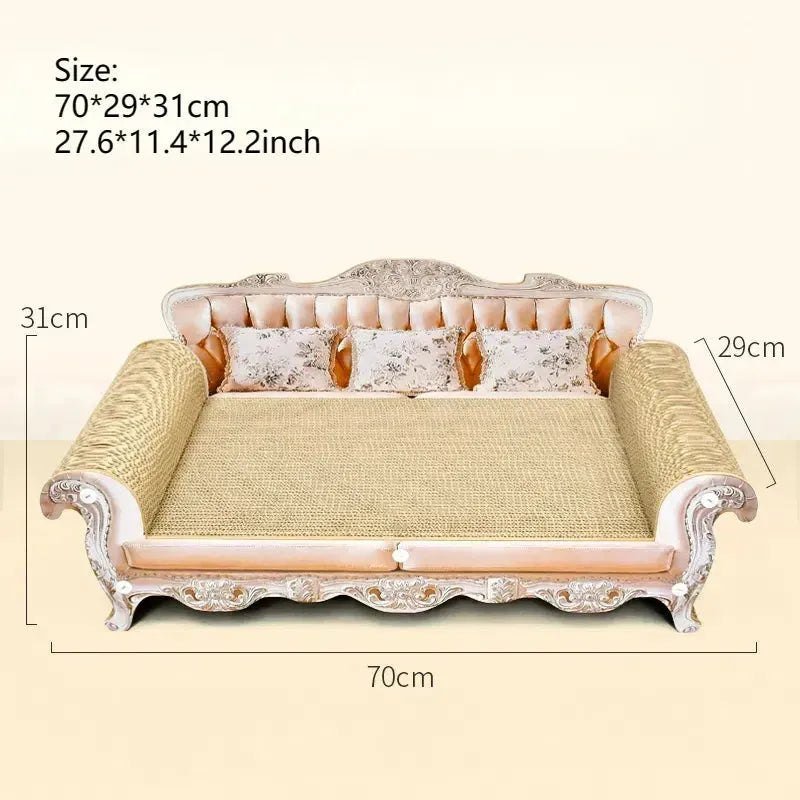 Pet furniture Cat Scratcher Sofa cat bed with scratching corrugated scratch board Large kitten couch - Finnigan's Play Pen