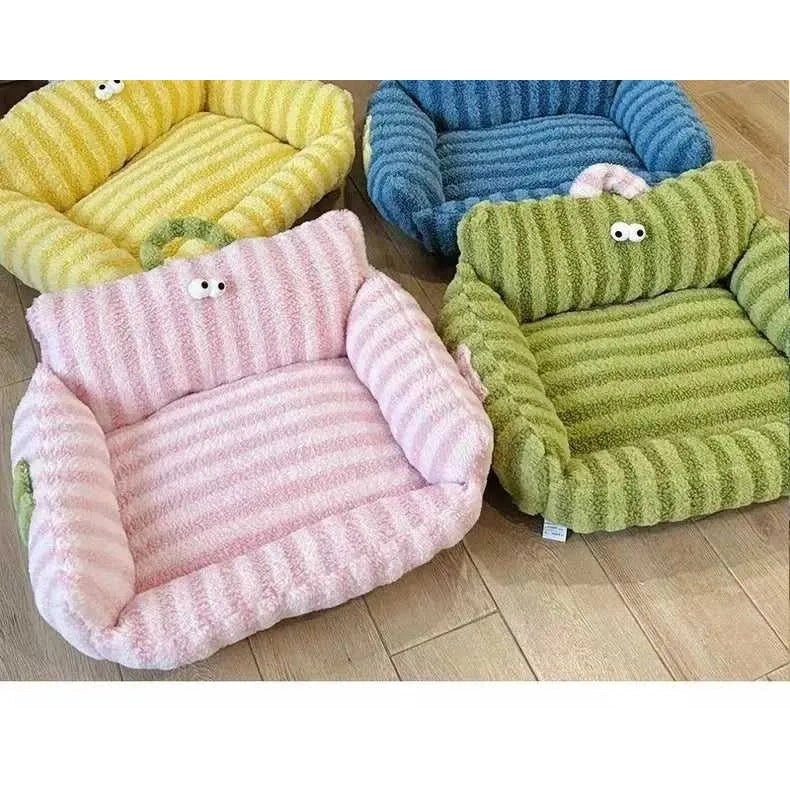 Puppy special sofa kennel winter warm pet Internet celebrity cat nest small dog dog sleeping mat cushion winter bed - Finnigan's Play Pen
