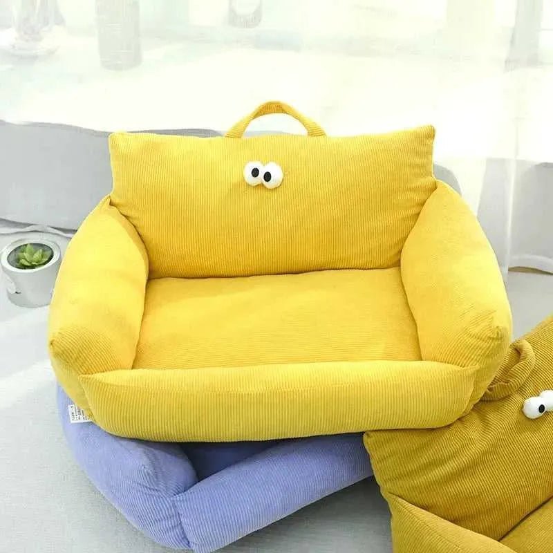 Puppy special sofa kennel winter warm pet Internet celebrity cat nest small dog dog sleeping mat cushion winter bed - Finnigan's Play Pen