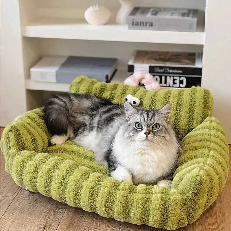 Puppy special sofa kennel winter warm pet Internet celebrity cat nest small dog dog sleeping mat cushion winter bed - Finnigan's Play Pen