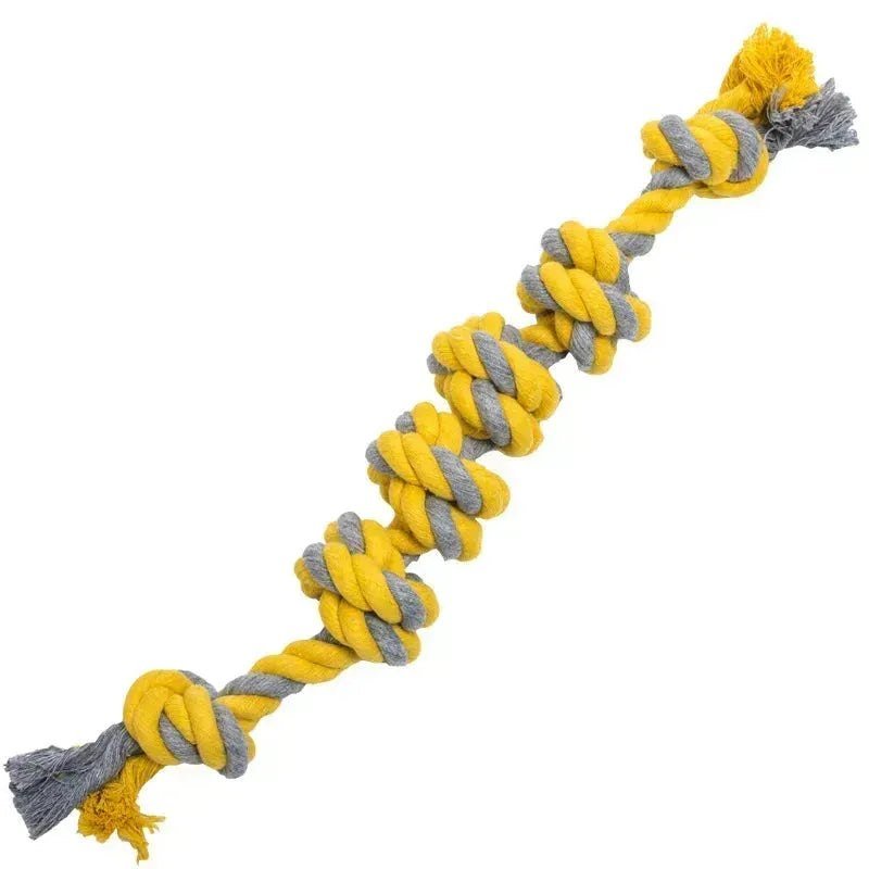 ATUBAN Giant Dog Rope Toy for Extra Large Dogs - Indestructible Dog Toy for Aggressive Chewers and Large Breeds 42IN Long 6 Knot - Finnigan's Play Pen