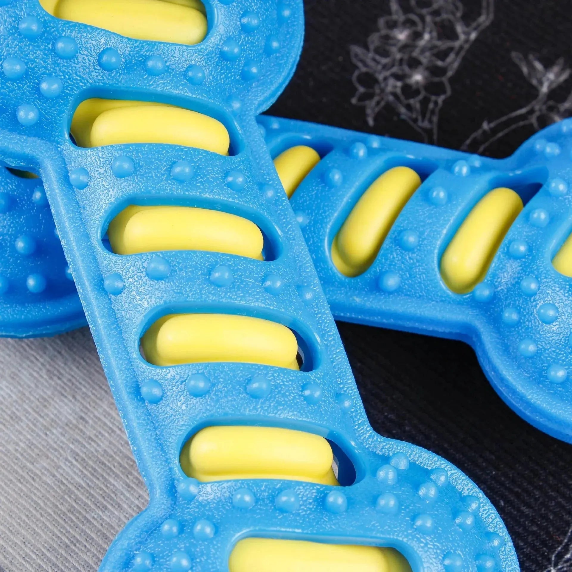 Dog Bone Toy Chew supplies For Puppies Pet Teething Bite resistant nylon bones Pet Teether Supplies Soundable - Finnigan's Play Pen