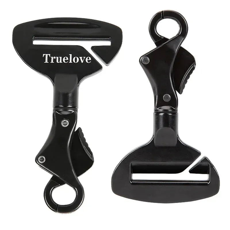 Winhyepet Pet Safety Car Seat Belt Buckle Clip Dog Accessories Items for Collar Harness,Locking Snap Seat Belts