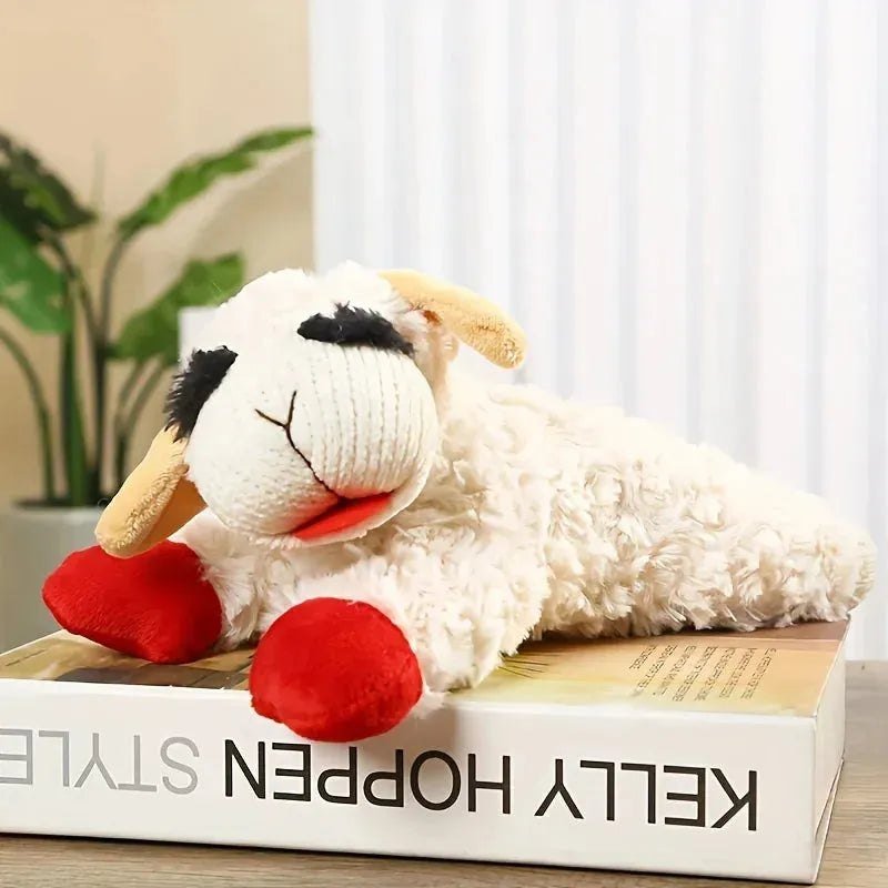 1pc plush doll pet toy with sound lamb doll alpaca panda doll plush toy - Finnigan's Play Pen