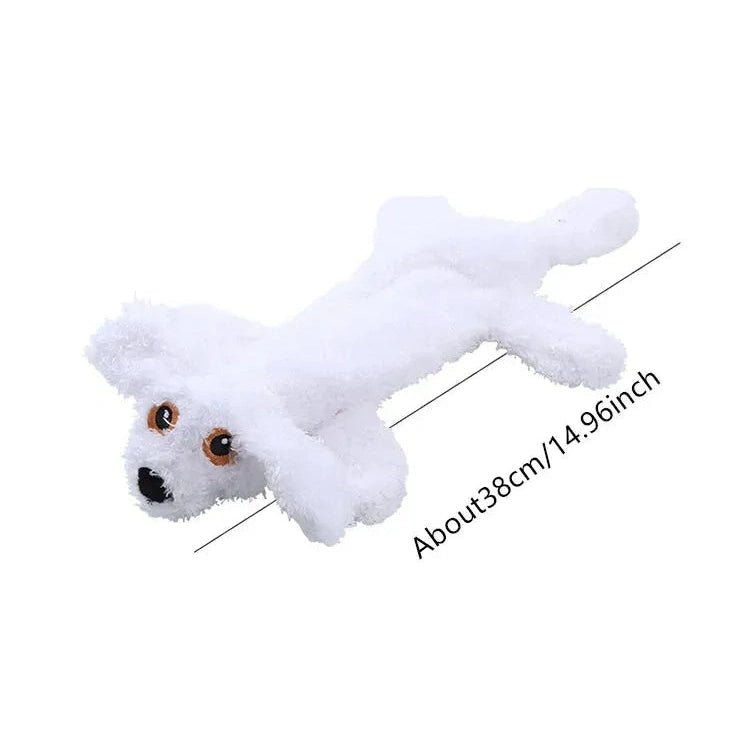 Plush fur shell dog toy Bite resistant vocal pet products Grinding teeth cleaning educational doll - Finnigan's Play Pen
