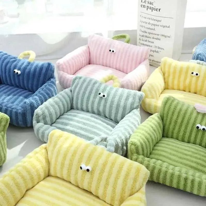 Puppy special sofa kennel winter warm pet Internet celebrity cat nest small dog dog sleeping mat cushion winter bed - Finnigan's Play Pen