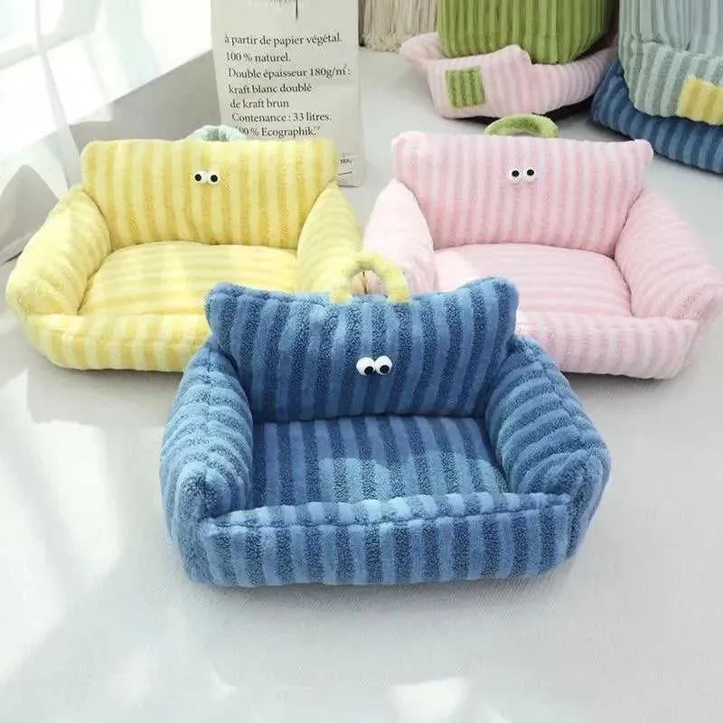 Puppy special sofa kennel winter warm pet Internet celebrity cat nest small dog dog sleeping mat cushion winter bed - Finnigan's Play Pen